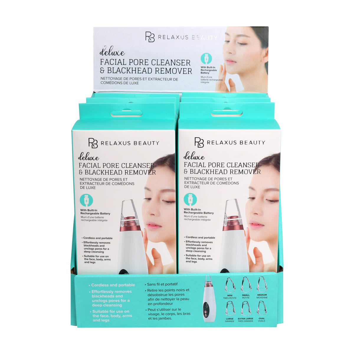 Deluxe Facial Pore Cleanser displayer