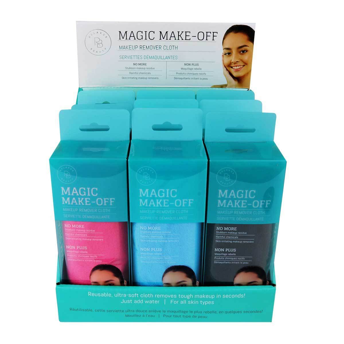 Relaxus Beauty Wholesale Magic Makeup Remover Cloths