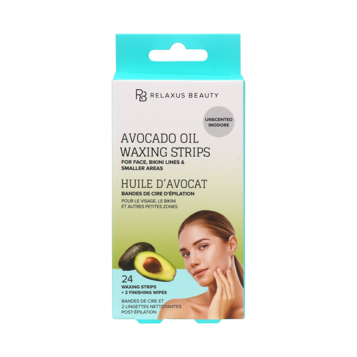 Face Wax Strips avocado