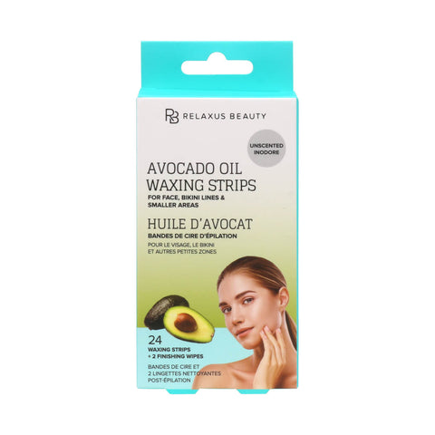Face Wax Strips avocado