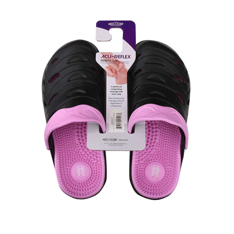 Wholesale Women's Pink Acu Reflex Massage Clogs – Relaxus Wholesale USA