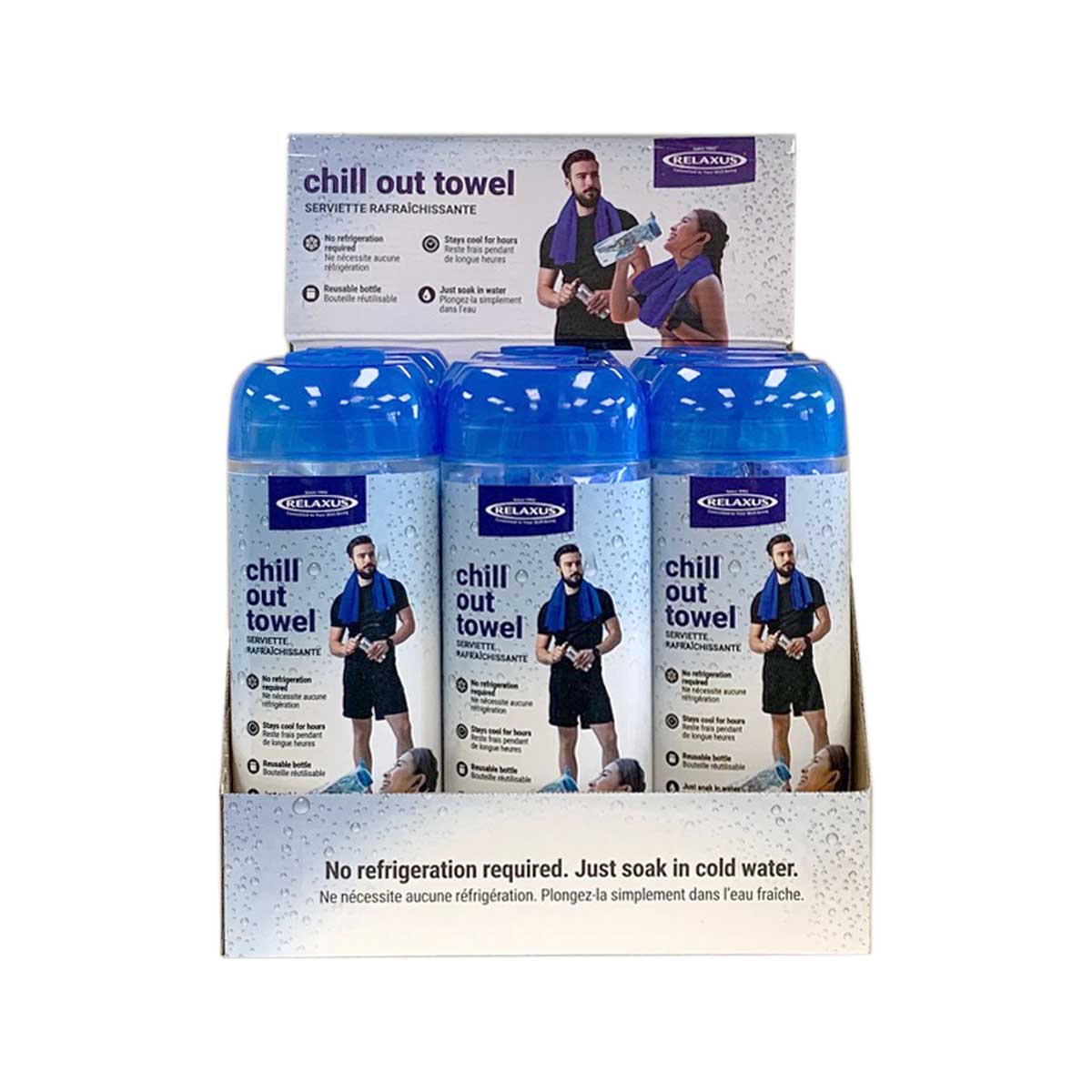 Instant Cooling Cloth - Displayer of 12