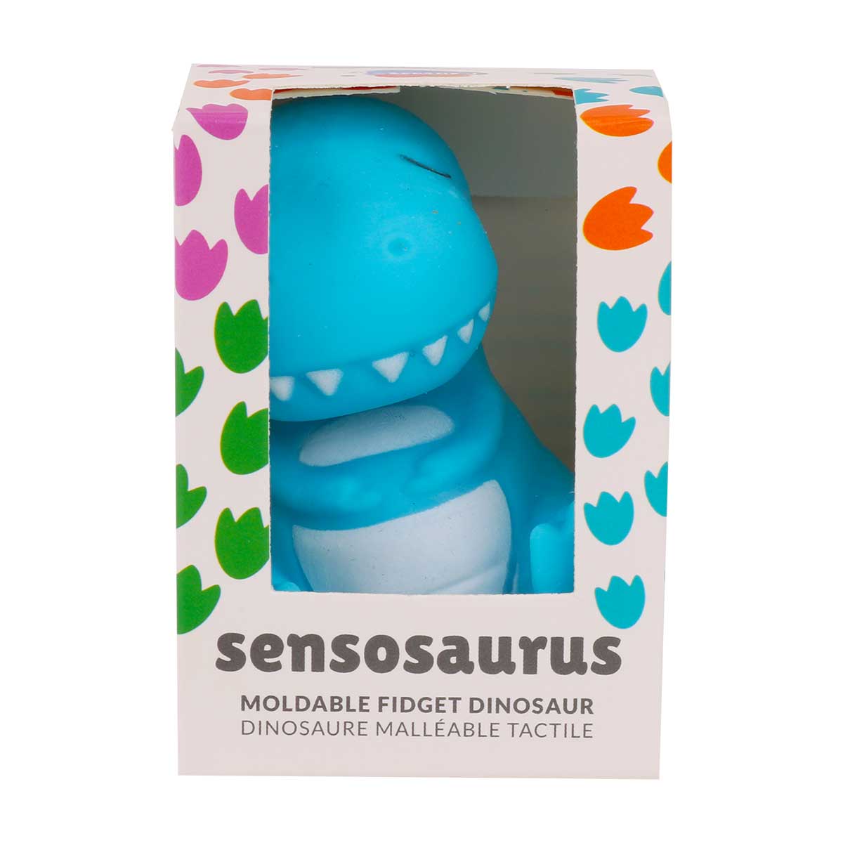Wholesale Sensosaurus Moldable Fidget Dinosaur Displayer of 12