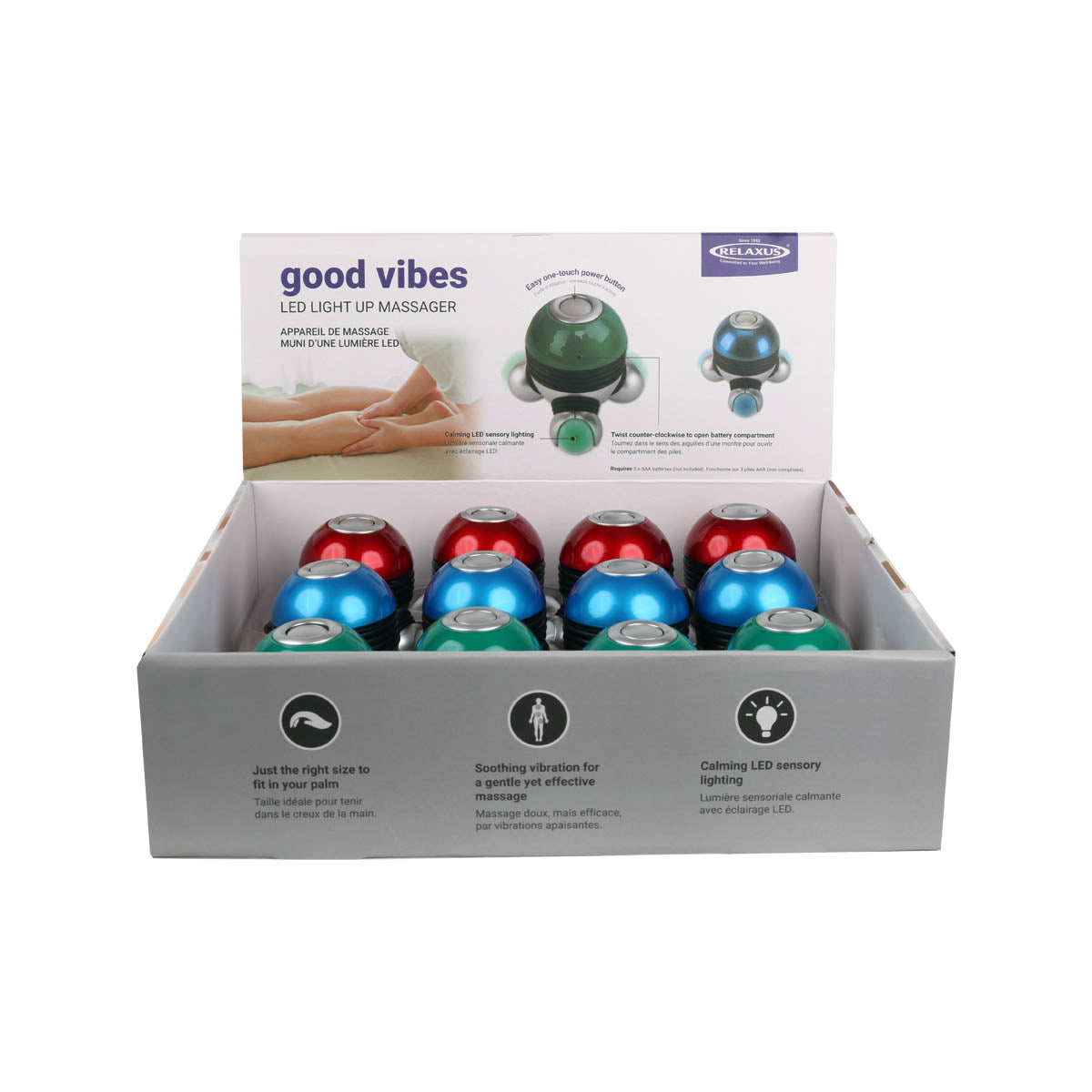 Vibe Rite Rechargeable Cordless 7 Speed Massager-KL939