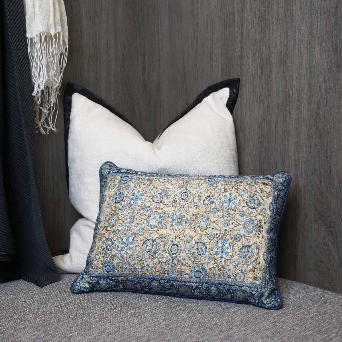 Ramesh Lumbar Cushion on couch