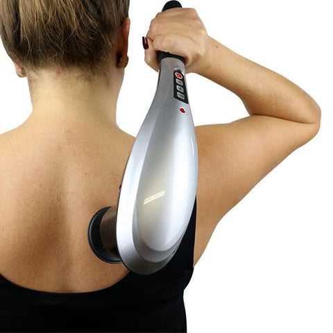 Electric Handheld Massager Cordless Rechargeable Wand Massager for Muscle,  Back, Neck, Shoulder, Full Body Pain Relief