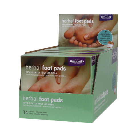 Herbal Detox Foot Pads Displayer
